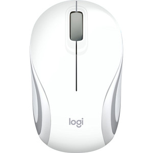 Logitech M187 Mini Wireless Mouse White