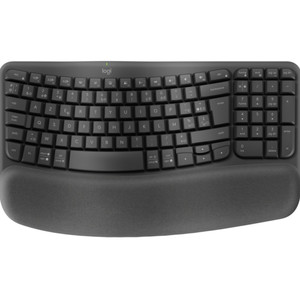 Logitech Ergo Series Wave Keys For Business Wireless Keyboard Graphite