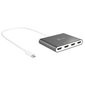 J5Create USB-C to 4-Port Quad HDMI Multi-Monitor Adapter