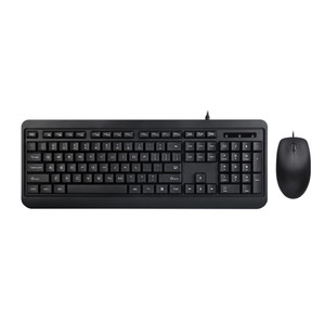 Shintaro Wired Keyboard And Mouse Combo Black