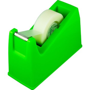 OSMER SMALL TAPE DISPENSER - LIME GREEN