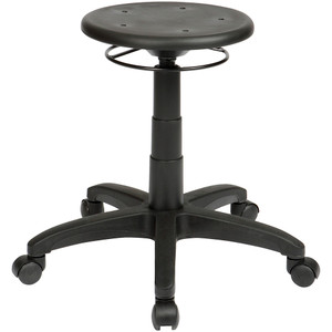 State ST005 Industrial Stool 410-535mmH Black PU