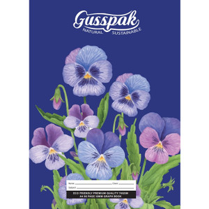 Gusspak Premium Graph Book A4 10mm Squares 96 Page FSC 70gsm