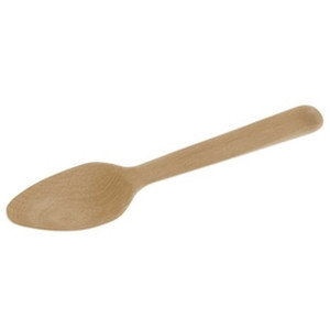 WOODEN FSC 100% CUTLERY UNCOATED - TEASPOON 100MM - Pack of 1000