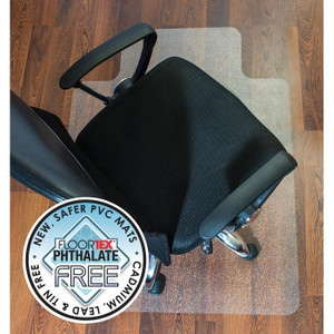 FLOORTEX CHAIRMAT ADVANTAGEMAT PVC HARD KEY 115 X 134cm *** While Stocks Last ***