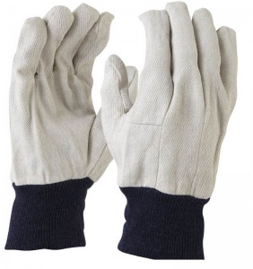 Cotton Drill Red Cuff Ladies Pair