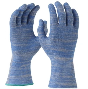 Microfresh 'Food Grade' Cut E Glove Liner - Blue, XL Pair