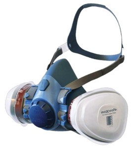 Half Dust Mask Package With Abek Cartridge, P2 Prefilter & Holder Large
