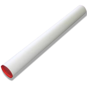 MAILING TUBE 100MM X 1300MM X 2.1MM WITH RED CAPS