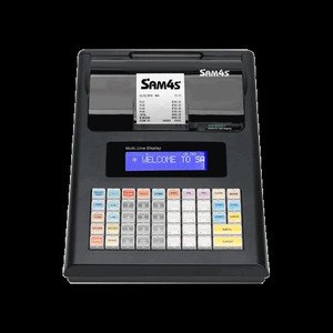 SAM4S ER-230EJ Portable Cash Register Black with Battery