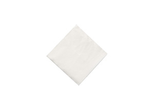 300mm x 300mm White 2ply Lunch Napkins, Pack of 40