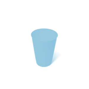 380ml Reusable Tumbler Pastel Blue, Pack of 10
