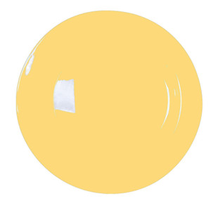 230mm Reusable Dinner Plate Pastel Yellow, Pack of 10