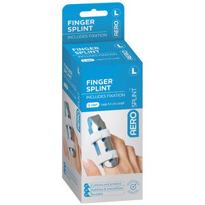 AEROSPLINT Finger Splint (Large) 9.5 x 3.5 x 3.5cm, Each