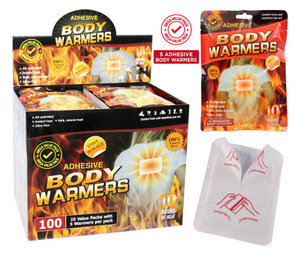Body Warmers 12.6 x 9.8 cm, Pack of 5