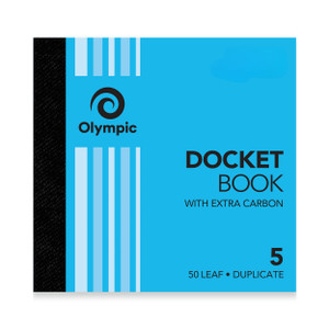 Olympic Carbon Duplicate Docket Book No.5 120 x 125mm 50 Leaf (142815)
