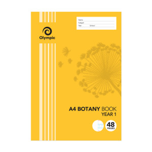 Olympic Botany Book TY14i A4 48 Page QLD Year 1 (197215)