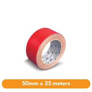 Olympic Cloth Tape 50mm x 25m Red (141719)
