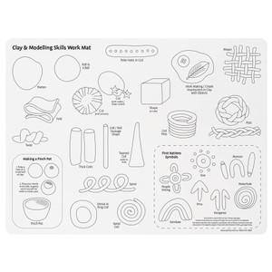 Clay and Modelling Skills Mat