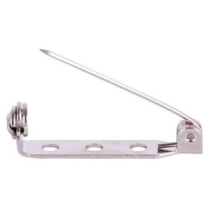 Brooch Backs Silver 25mm Pack of 100