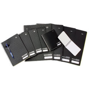 MARBIG ACCOHIDE RECYCELD NOTEBOOKS 102x140mm Chunky 400Pg *** While Stocks Last ***