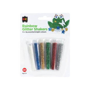 Rainbow Glitter Shakers