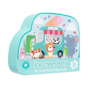 Ice Cream Party Truck Shaped Puzzle