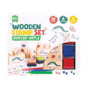 Wooden Stamper Set - Dinosaurs