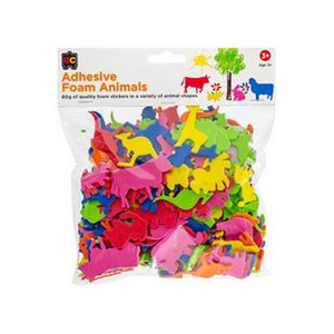 Adhesive Foam Animals