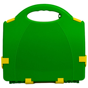 AEROCASE Medium Green and Yellow Neat Plastic Case 28 x 27 x 9.5cm (for AFAK4P)