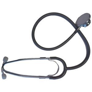 Stethoscope Dual Head Economy Black