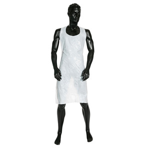 Ultra Health Disposable White Apron Dispenser Pack, 85cm x 130cm - Pack of 100
