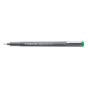 Staedtler 308 Pigment Liner 0.5mm - Green, Each