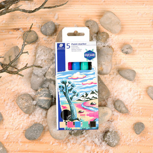 Staedtler 349 Design Journey, Paint Marker - Assorted Pack of 5