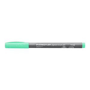 Staedtler 371 Pigment Brush Pen - Jade Green, Each