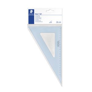 Staedtler 567 Mars Set Square 60°/30° - 26cm, Each