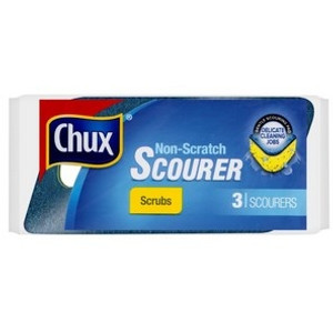 CHUX NON-SCRATCH SCOURER / SPONGE Pk3 0000976426