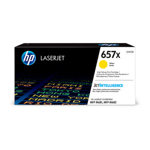 HP #657X Original Yellow Toner Cartridge (CF472X)
