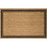 PVC Backed Coir Extra Large with Thin Borders, 58 x 89 x 1.5cm, Each