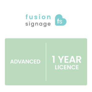 Fusion Signage Advanced 1 Year Licence
