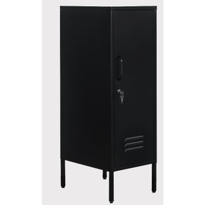 Steelco Mini Locker Tall Black Satin 1080h x 350w x 460d
