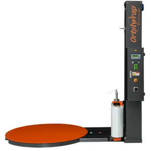 Orbitwrap Stretch Wrapper 2.4M Mast Height (2.2M Wrap Height) - 1.5M Table - Saver Tension Film Carriage, Each