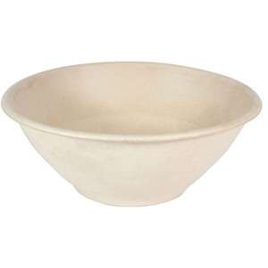 Natural Fibre Bowl Round White 40 oz Pk500