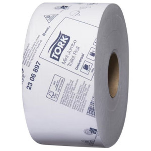 Tork Mini Jumbo Toilet Roll 1ply Universal T2 400m x 12