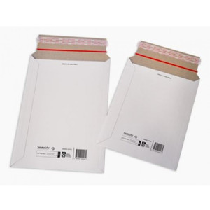 JIFFY RIGID MAILER #2 SELF SEAL 240MM X 340MM + 70MM LIP BOX 100