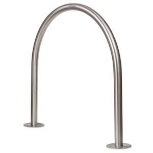 Bike Rack Surface Mounted Hoop Stainless Steel 304