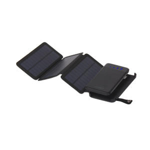 Cygnett ChargeUp Explorer 8000mAh (8K) Power Bank w/Detachable Solar Panels & LED Torch (Black), Each