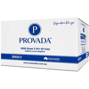 Lunch Napkins 2ply, GT Fold, 2ply Pack of 125 300 x 300mm