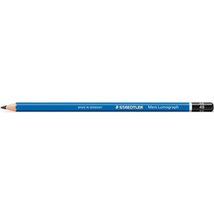 Staedtler 100 Mars Lumograph Pencils - 4B, Pack of 12