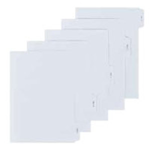 FUJI XEROX REVERSE TABS 10 Tab A4, 150gsm Island White